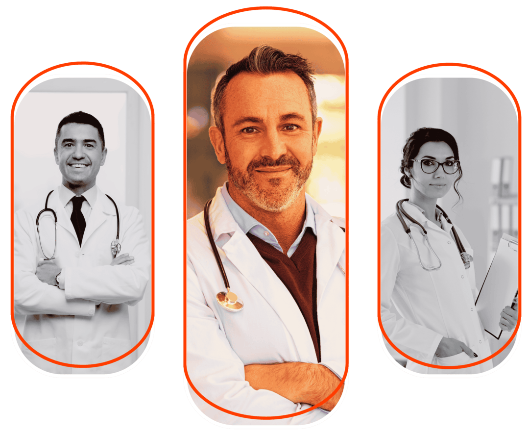 Healthcare professionals protected by MedicoShield